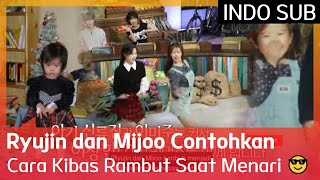 Ryujin dan Mijoo Contohkan Cara Kibas Rambut Saat Menari 😎 IdolSongDictationContest2 🇮🇩SUB INDO🇮🇩 [upl. by Kachine]