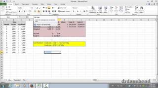 The Excel FORECAST Function [upl. by Attolrahc]