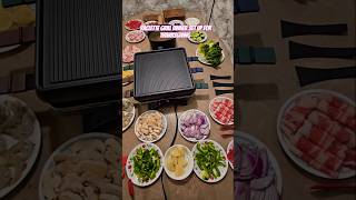 Raclette Grill Dinner Set Up For Thanksgivingmoreganda racletteraclettecheesedinnerideas [upl. by Nodle24]