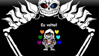 Undertale mas o Sans enlouquecido voltou como um Deus [upl. by Ogdon]