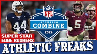 NFL Combine 2024 Prospects To Watch  Top Edge Rushers for the 2024 NFL Draft [upl. by Nov23]