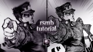 rsmb tutorial  capcut [upl. by Nylhtiak]