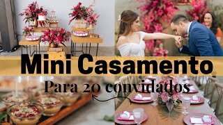 QUANTO GASTAMOS  Mini Casamento simples ao ar livre para 20 convidados  Valeu a pena Parte I [upl. by Hnahym]