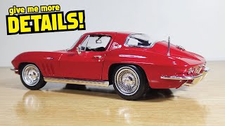 118 1965 Chevrolet Corvette C2 diecast model by Maisto [upl. by Vasilis]