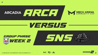 MACC ARCA vs SNS Week2 [upl. by Chilcote]