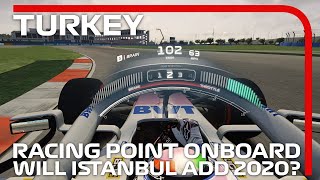 Assetto Corsa F1 Onboard 2020 Istanbul Park Turkish GP  Racing Point Hot Lap ACFL [upl. by Ahsahtan]