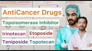 Topoisomerase Inhibitor  Irinotecan  Topotecan  Etoposide  Teniposide [upl. by Haraf]