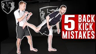 5 Common Mistakes with the Back Kick ft KWONKICKER [upl. by Suzanna58]