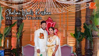 Shalini Weds Krishna  Wedding Teaser  Rosebey Resort  Raipur Wedding  Optimus Imaging [upl. by Razaele794]