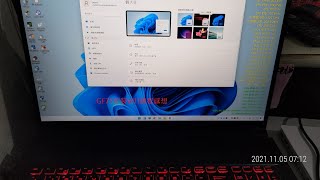 MSI GF75 THIN 9SC 安裝WIN11過程和調整刪除不用的程式20211105 [upl. by Tybie]