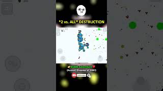 THE LAST GUY HAD NO CHANCE😎 Would you fall for this Agario Mobile shorts [upl. by Ashford732]