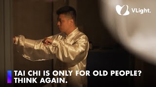 Kung Fu Master Tai Chi is only for old people Think again [upl. by Auroora]