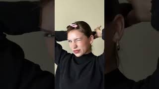 Easy Sleek Bun Tutorial Using Its A 10 [upl. by Leela]