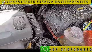 desincrustante ferrico para limpieza automotriz WhatsApp 57 316 766 69 16 [upl. by Pascoe]