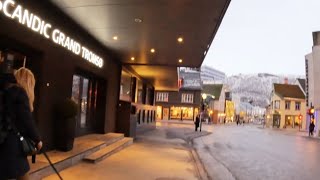 Tromso City  Arctic Circle  NORWAY on Winter [upl. by Nosyerg]