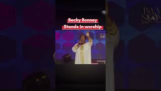 Becky Bonney stands in worship trending ghanaworshipsongs fypage foryou [upl. by Eal]