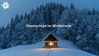 Auf einer Hütte im Winter übernachten  Tipps für den Winterraum  Planen amp Packen [upl. by Gael236]