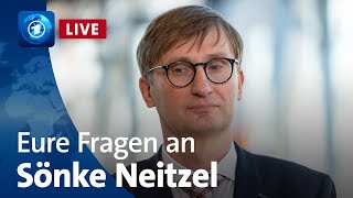 Eure Fragen an Sönke Neitzel Professor für Militärgeschichte  Bericht aus Berlin Extra [upl. by Brunelle]