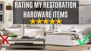 Restoration Hardware Secrets Revealed  Rating My Purchases Must See Before Shopping DIY with KB [upl. by Verine862]