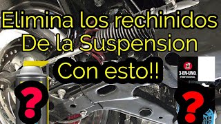 Como quitar los rechinidos de la suspension FACILMENTEruidos [upl. by Guillermo]