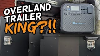 OffGrid with Bluetti AC200MAX Power Station in My Smittybuilt Scout OffRoad Camping Trailer [upl. by Taite]