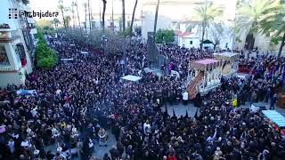 Encuentro de Valle y Soledad en Alameda Cristina Semana Santa Jerez 2018 [upl. by Anotal607]