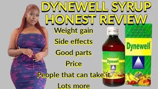 DYNEWELL SYRUP HONEST REVIEWAnswering Dynewell Questions about Weight Gain [upl. by Wynne]