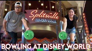 Splitsville at Disney Springs Walt Disney World INSIDE LOOK [upl. by Anilev]