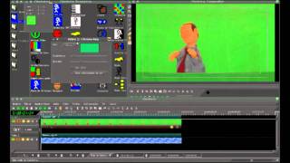 Cinelerra  Chromakey recursos extras [upl. by Cathrin]