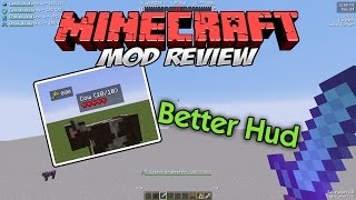 BETTER HUD MOD  Toda la información de Minecraft a tu alcance 1710Español [upl. by Yarb]