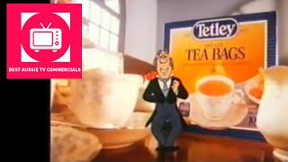 Only Tetley Tea Bags Jingle 1989 Best Aussie TV Commercials [upl. by Attenehs41]