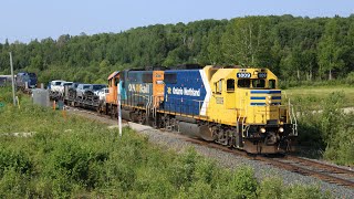 The Polar Bear Express making its way to Moosonee [upl. by Nylatsyrc]