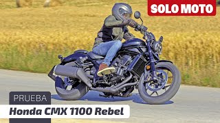 Honda CMX 1100 Rebel  Prueba  Review en español [upl. by Beichner]