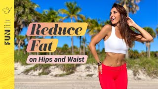 Eliminate Fat on Hips and Waist [upl. by Ahsiym]