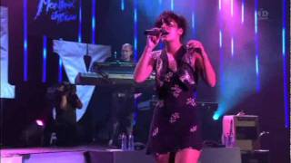 Lily Allen  Everythings just wonderful Live  Montreux Jazz Festival 2009 [upl. by Irita]