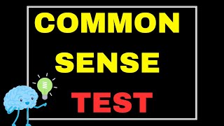 Common Sense Test That 90 of People Fail [upl. by Togram]