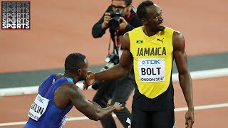 Usain Bolt Loses Final 100m Race [upl. by Ailem882]