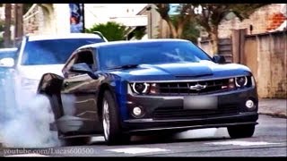 BURNOUT Camaro Hennessey 600HP [upl. by Hilel]