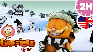 😸Garfield goes to the ski 🏂  The Garfield Show [upl. by Nnylak]