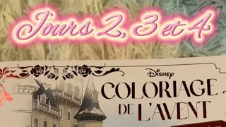 Magie de Noël  Calendrier de lAvent de Coloriage Disney  🎨✨ [upl. by Atok]