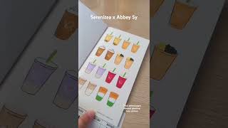 Serenitea x Abbey Sy journaling stickerbook serenitea abbeysy [upl. by Hearn]