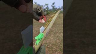 Bamboo Handy Project With Slingshot diy craft youtubeshorts wood bamboo [upl. by Birgitta]