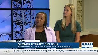 Previewing RPSBs Summer Literacy Bus Tour [upl. by Idorb]