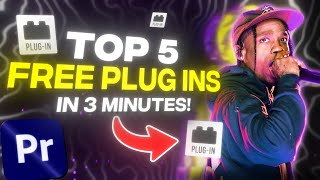 TOP 5 Free Plugins you need in 2024 Premiere Pro [upl. by Batchelor500]