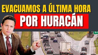 ME TOCÓ EVACUAR ANTE AMENAZA DE VIENTOS DE MÁS DE 120 MPH DE HURACÁN MILTON [upl. by Aicelef]