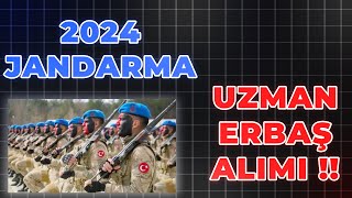 2024 JANDARMA UZMAN ERBAŞ ALIMI [upl. by Shauna]