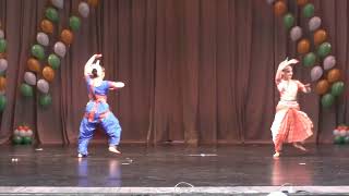 Odissi Dance  Duet  Holi Mela 2016  Moscow  Russia [upl. by Akela]