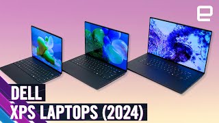 Dell XPS 13 14 and 16 handson at CES 2024 [upl. by Aneres]