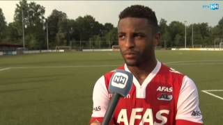 AZspeler Djavan Anderson na het 11 gelijkspel tegen Telstar [upl. by Ariadne778]