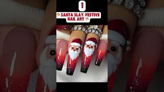 🎄🎅 Get Festive with These Holiday Nail Art Ideas Top 3 Picks 🎁✨ [upl. by Nessnaj229]